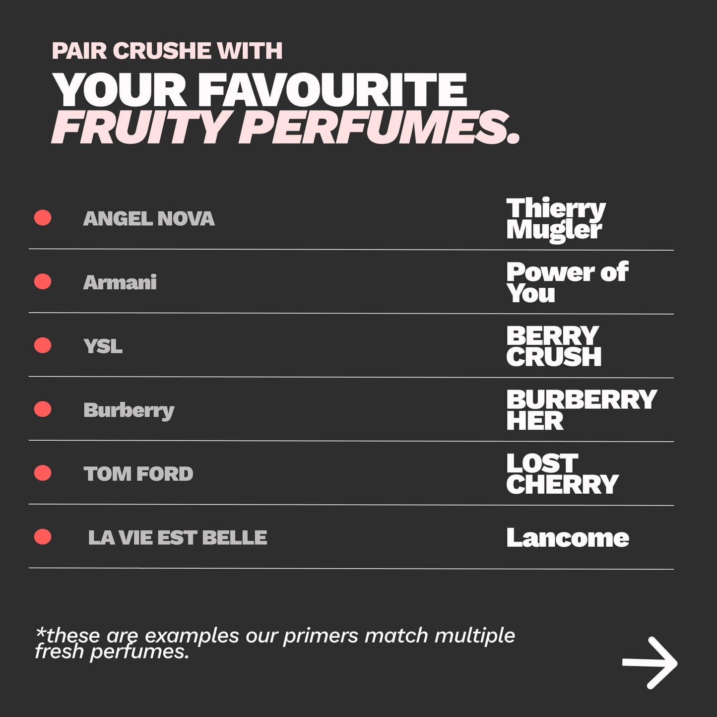FRUITY PRIMER - CRUSHÉ