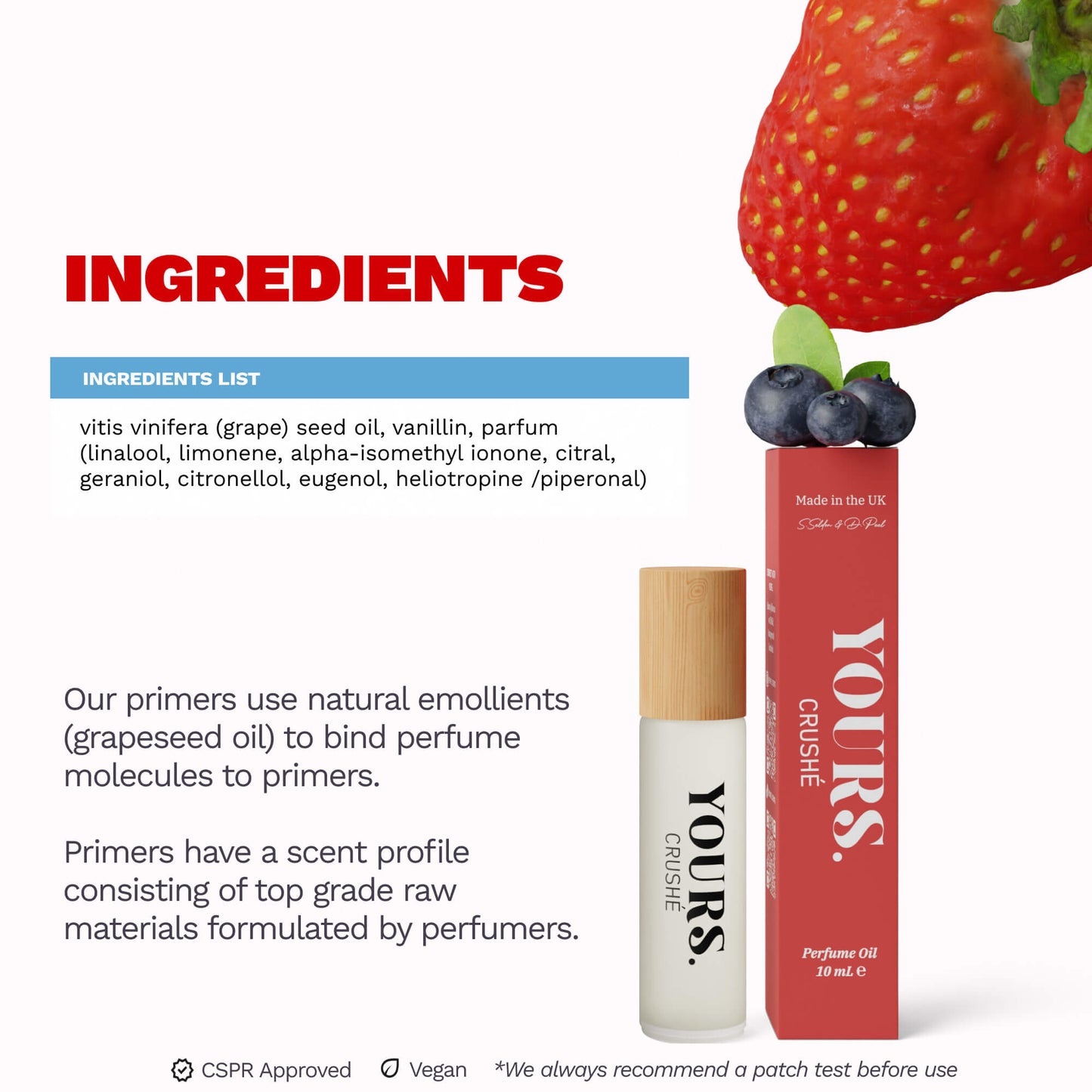 FRUITY PRIMER - CRUSHÉ